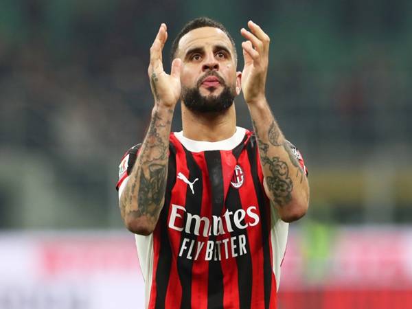 Tin AC Milan: Kyle Walker gia nhập đội hình trận đại chiến