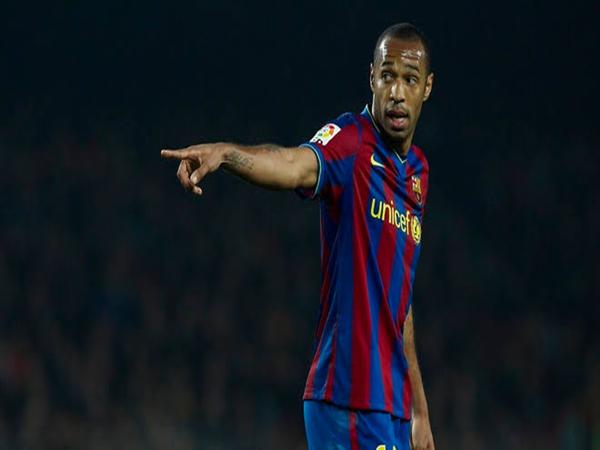 Tiền đạo trái Barca: Thierry Henry